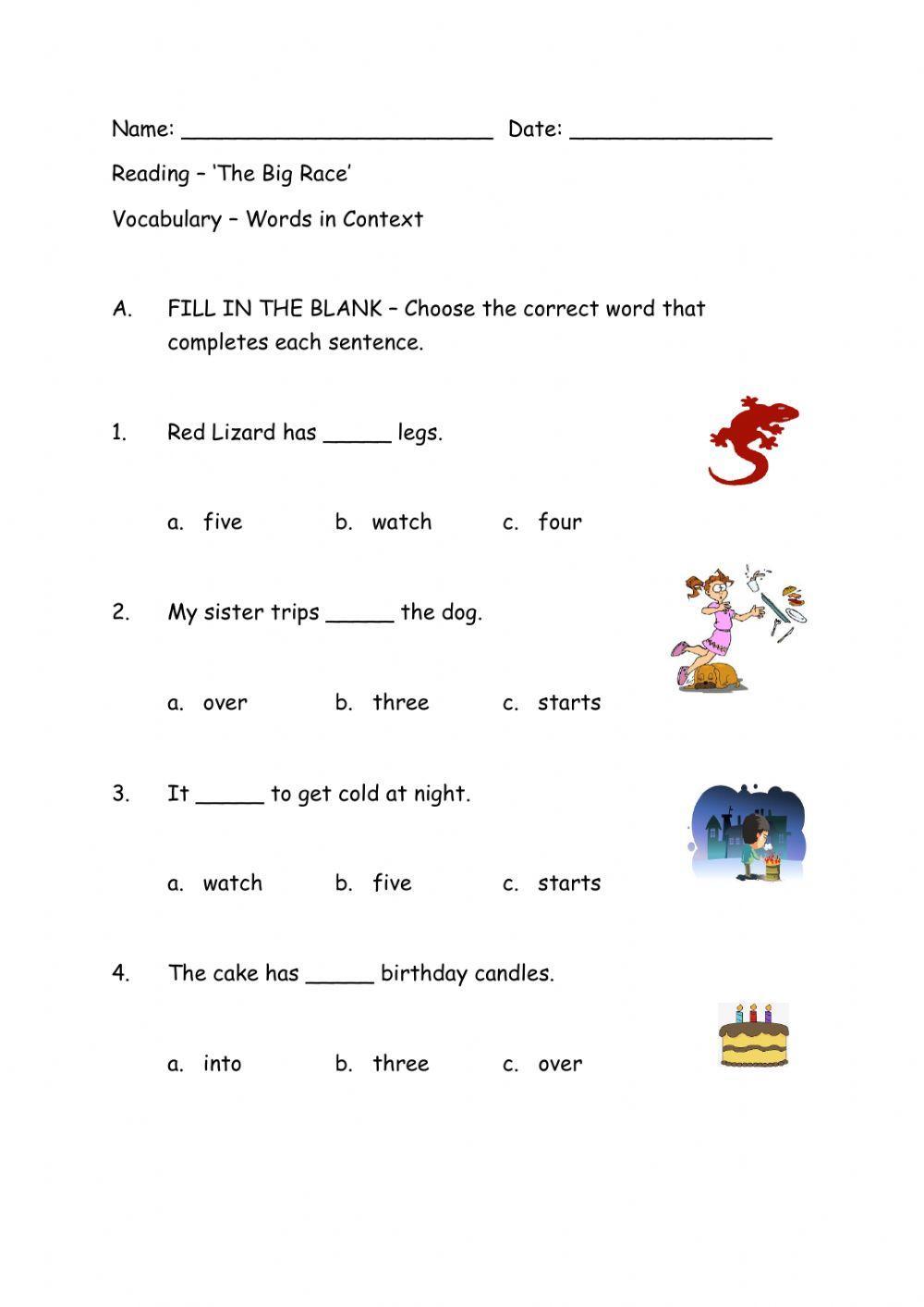 Context Clues-Word Meaning