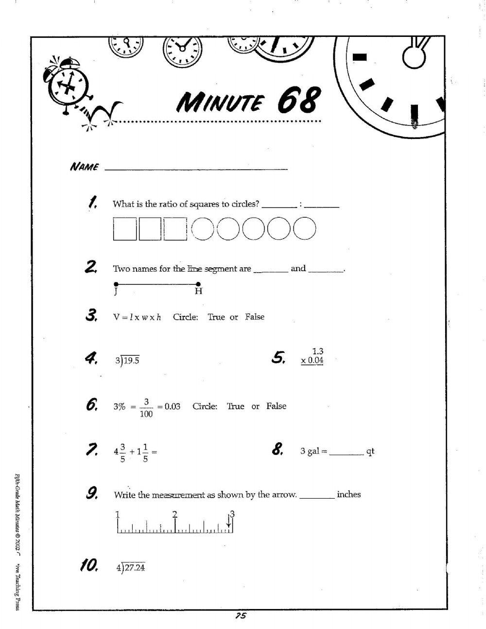 Minute Math 68 Online Exercise For Live Worksheets minute-math-68-online-exercise-for-live-worksheets