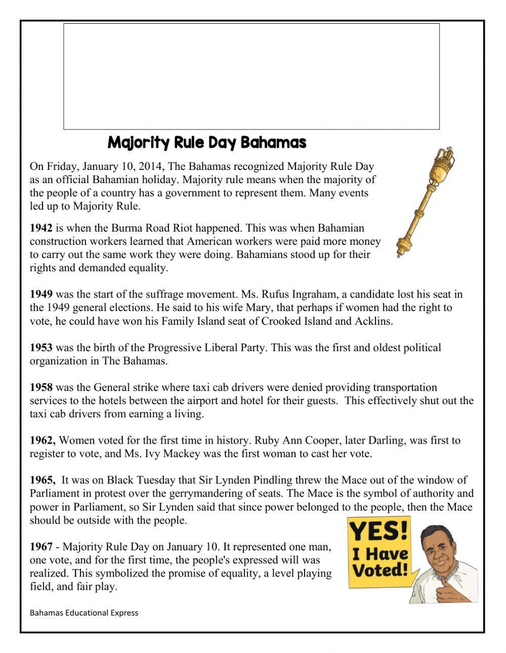 Majority Rule Bahamas