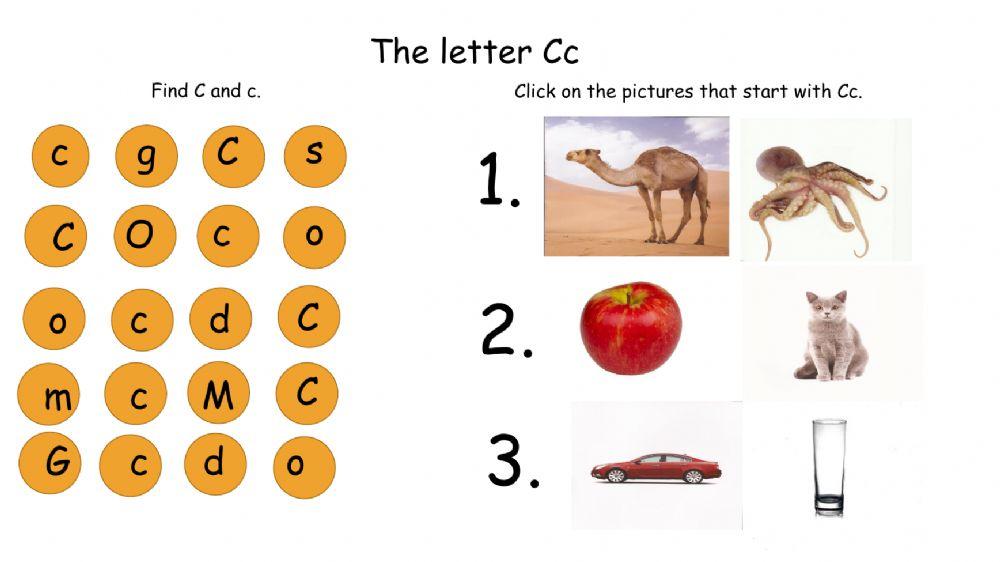 Letter Cc