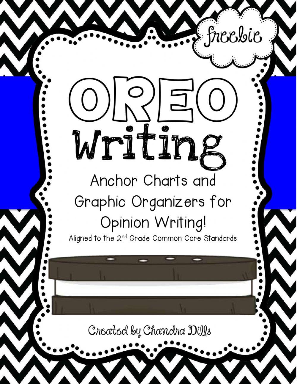 Oreo writing 