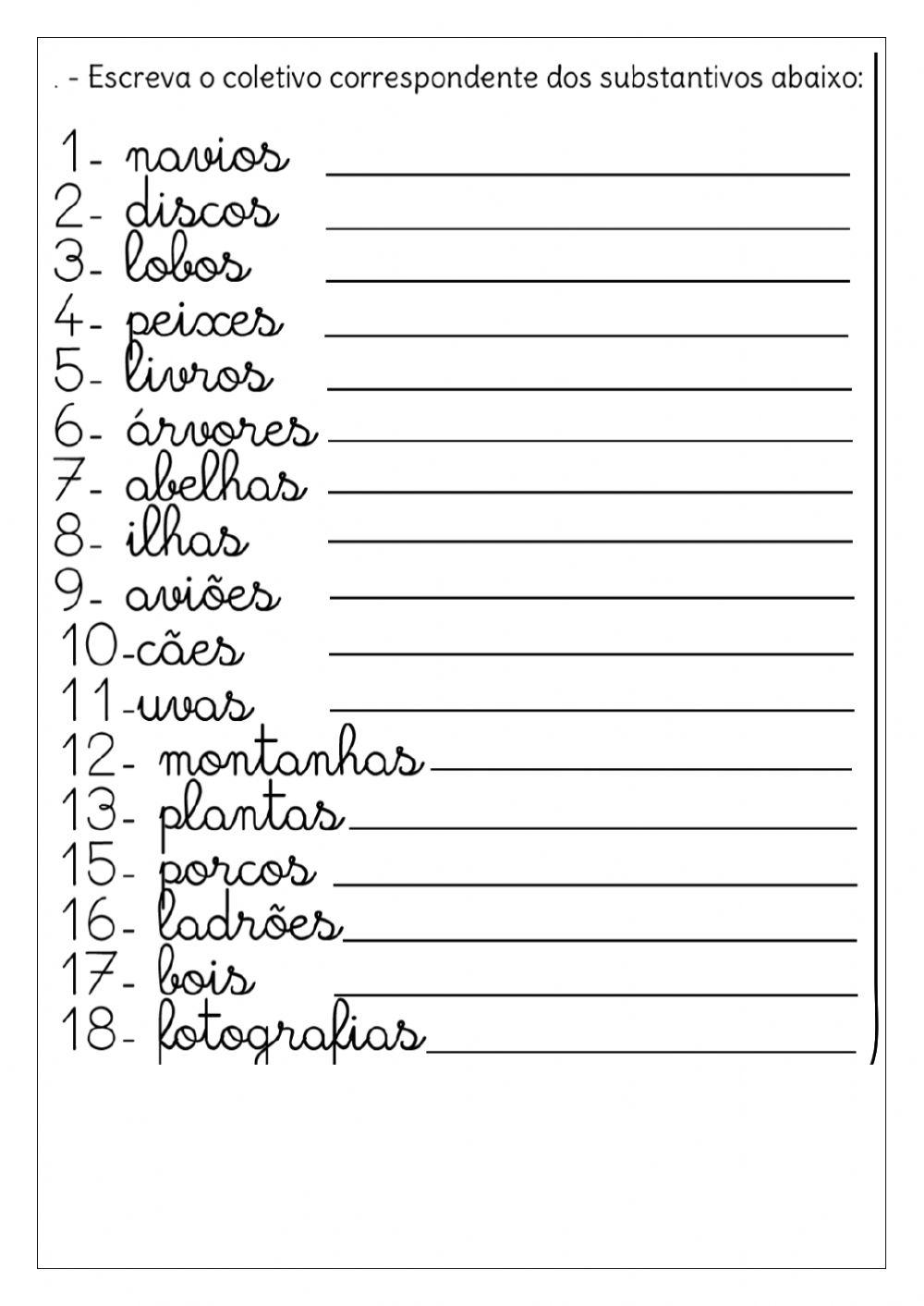 Substantivo coletivo