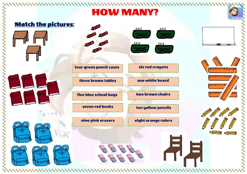 Grade 2-Unit 5-Colors,numbers and objects