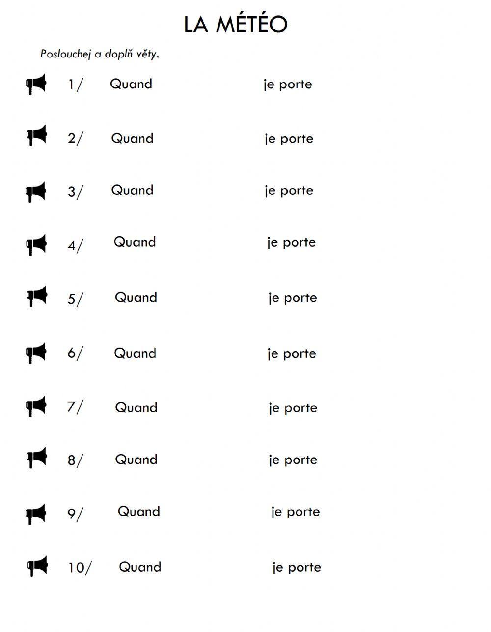 La météo et les vetements