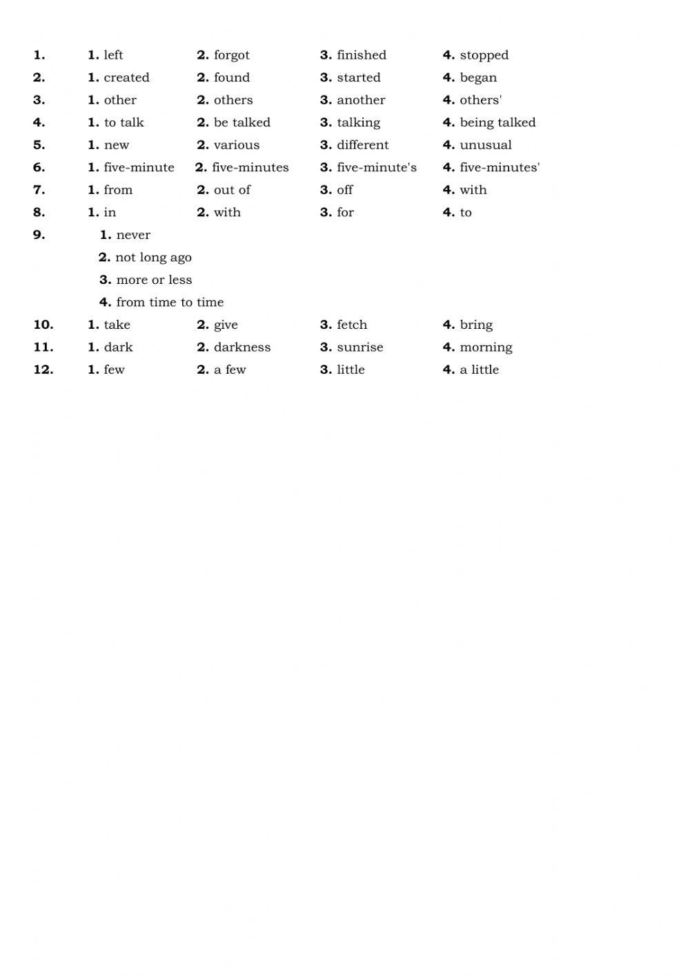 Spotlight 9 Task 9809