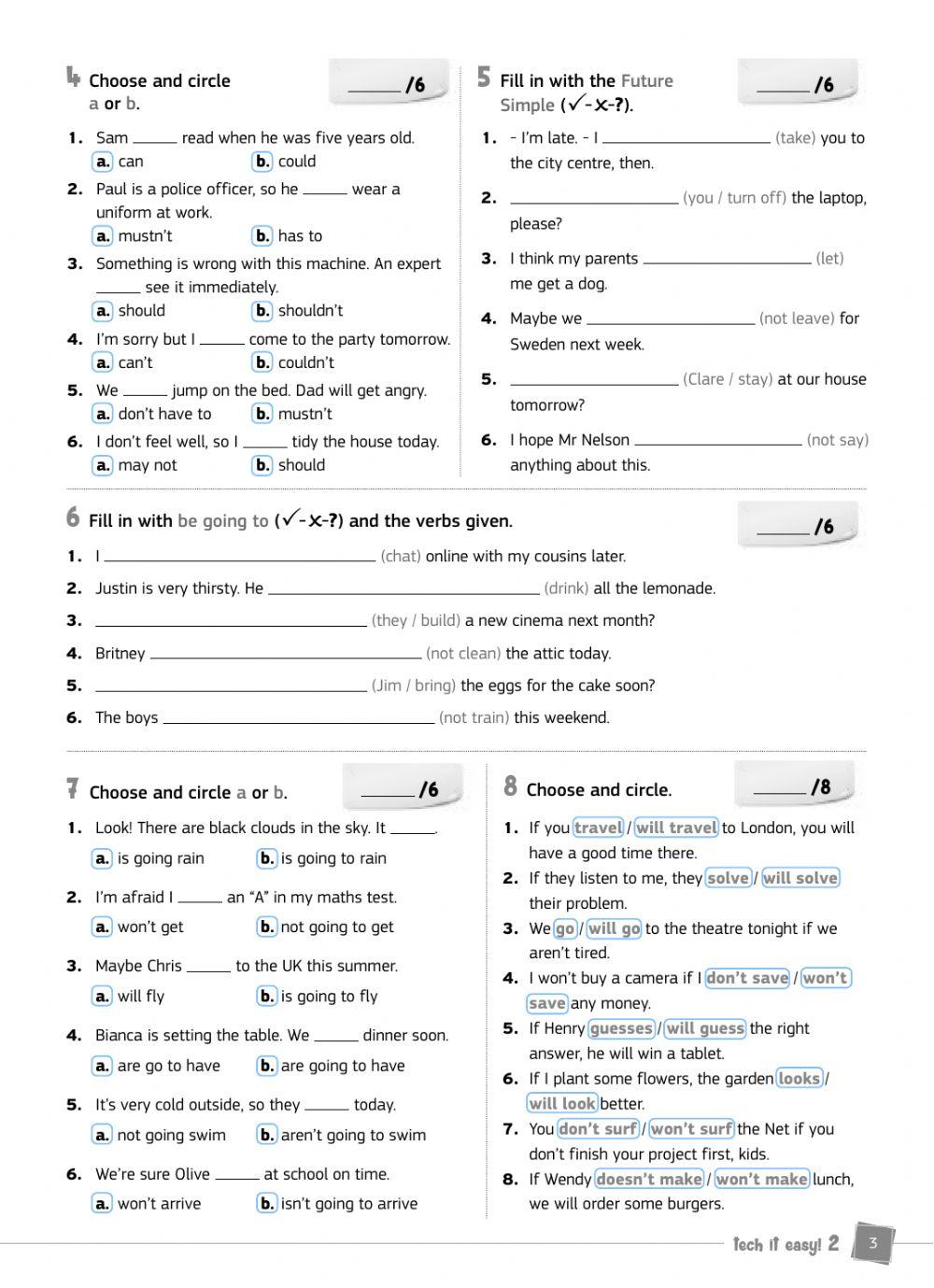 Tech it easy 2 test 13-18