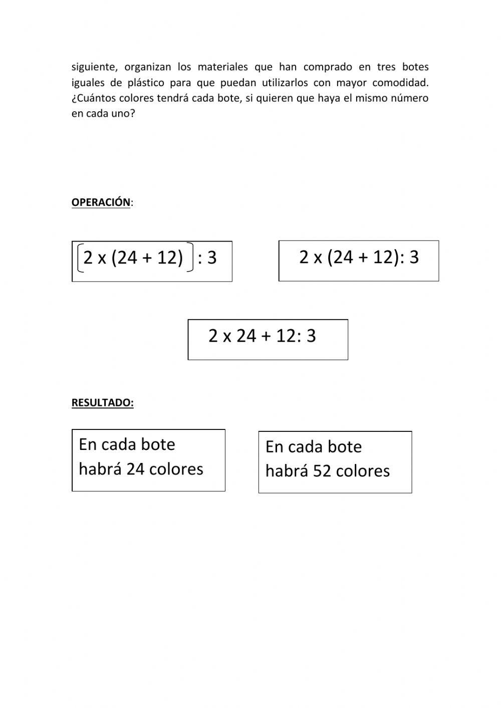 Divisiones de dos cifras y problema