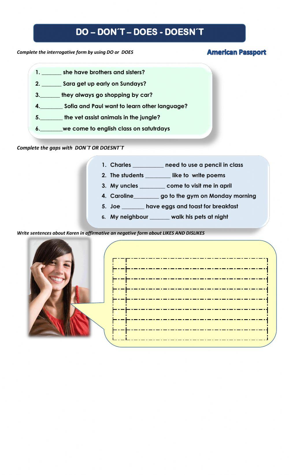 Do and does Amepassport