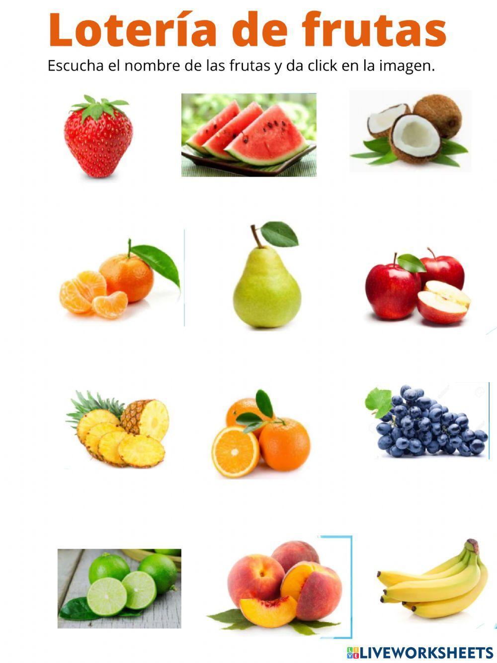 Lotería de frutas