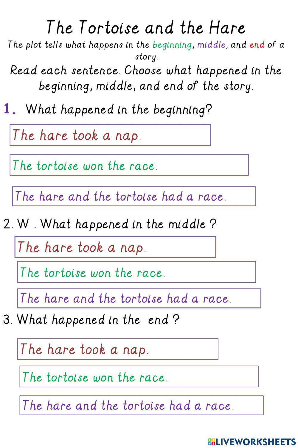 The Tortoise and Hare