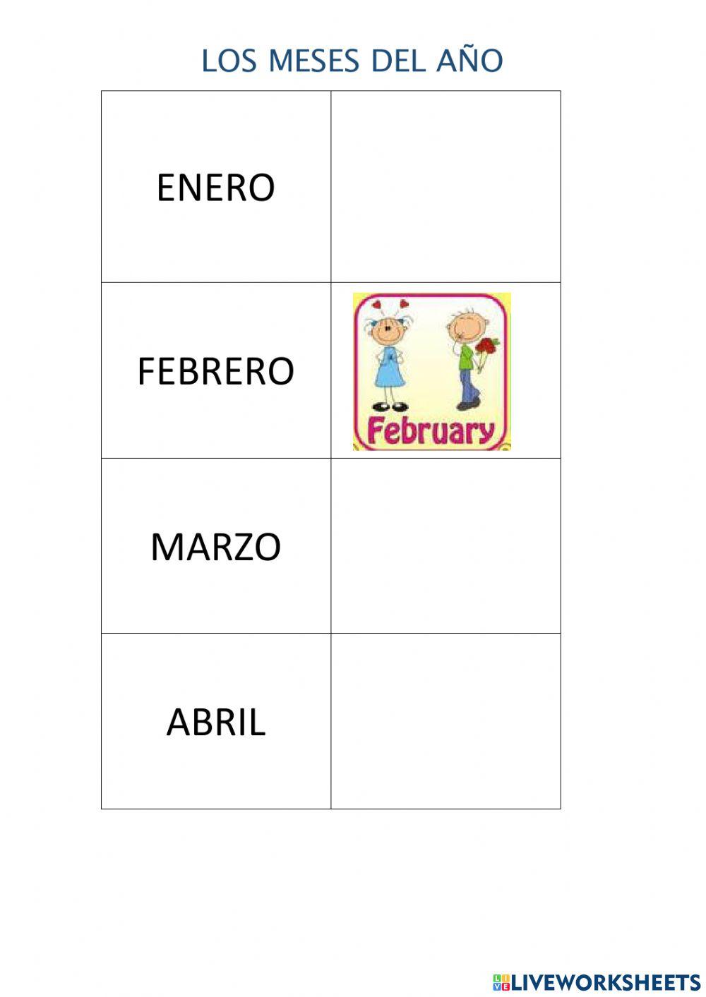 Meses del año Angelyna Núñez Gavilánez