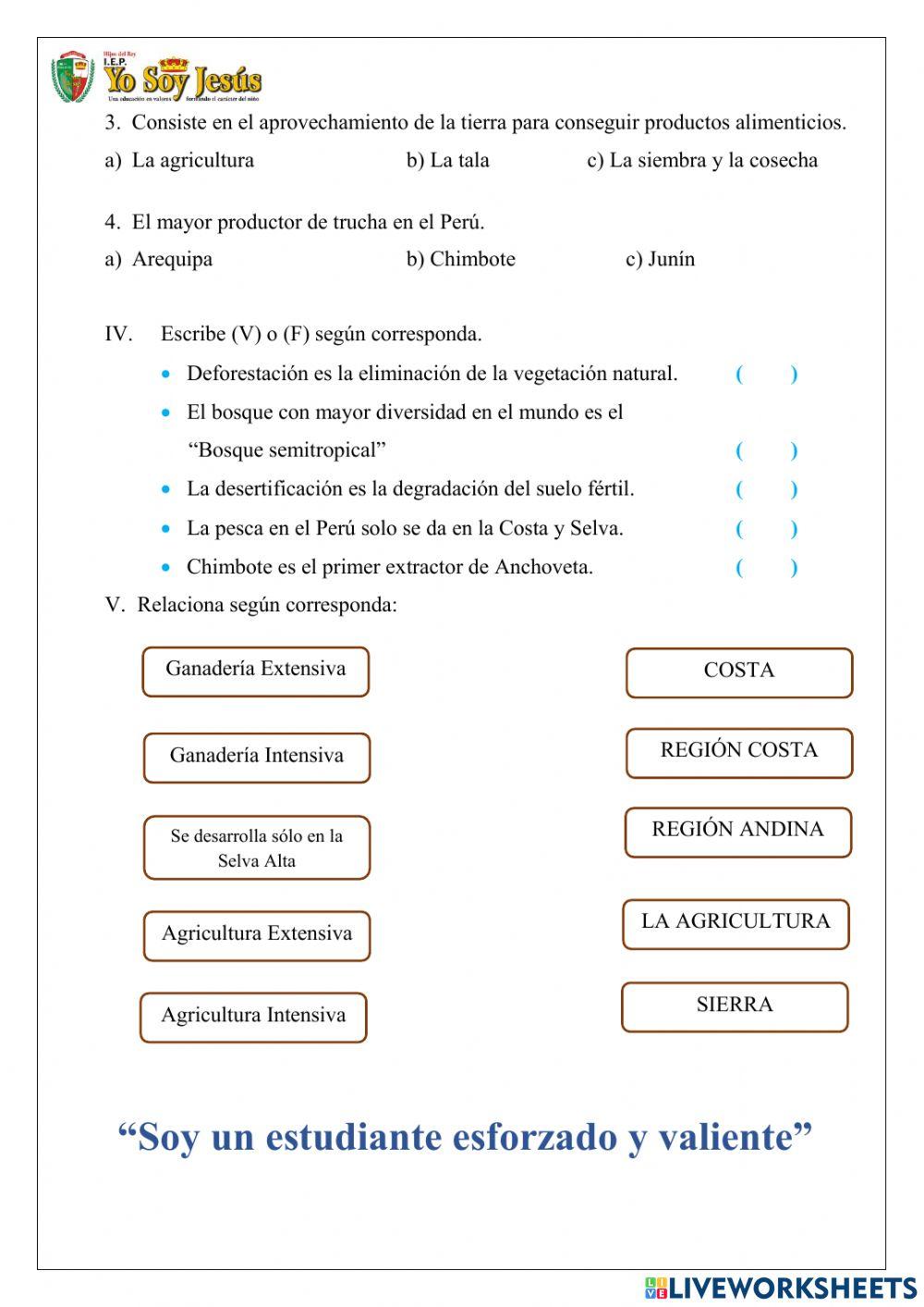 Evaluación bimestral
