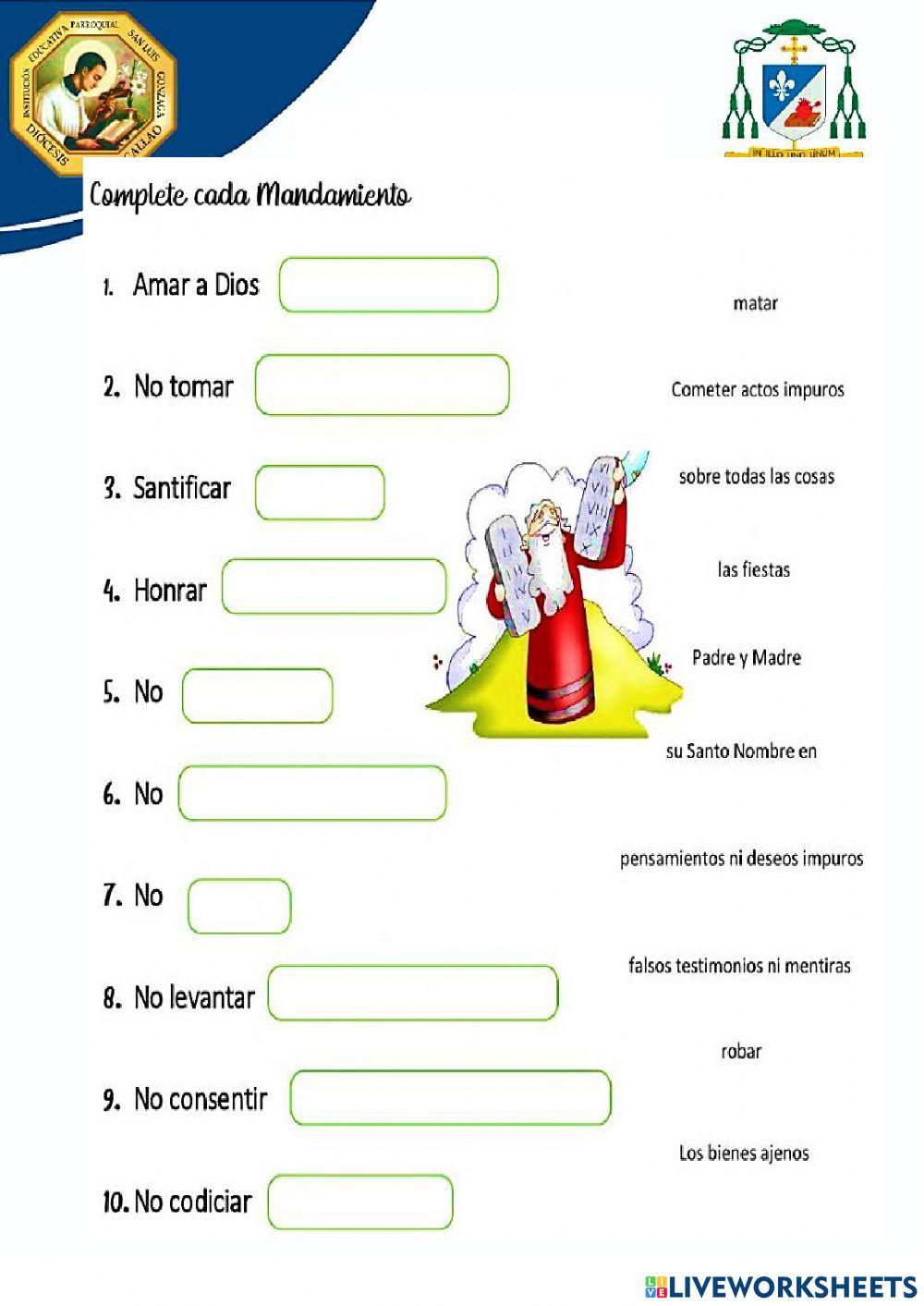 Evaluación bimestral