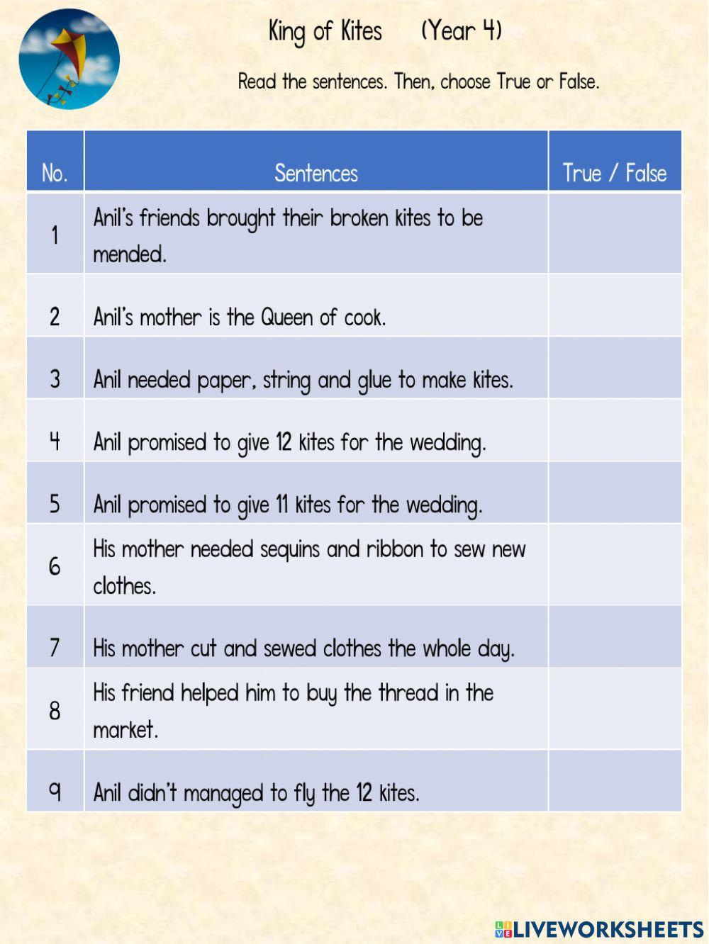 Year 4: the king of kites