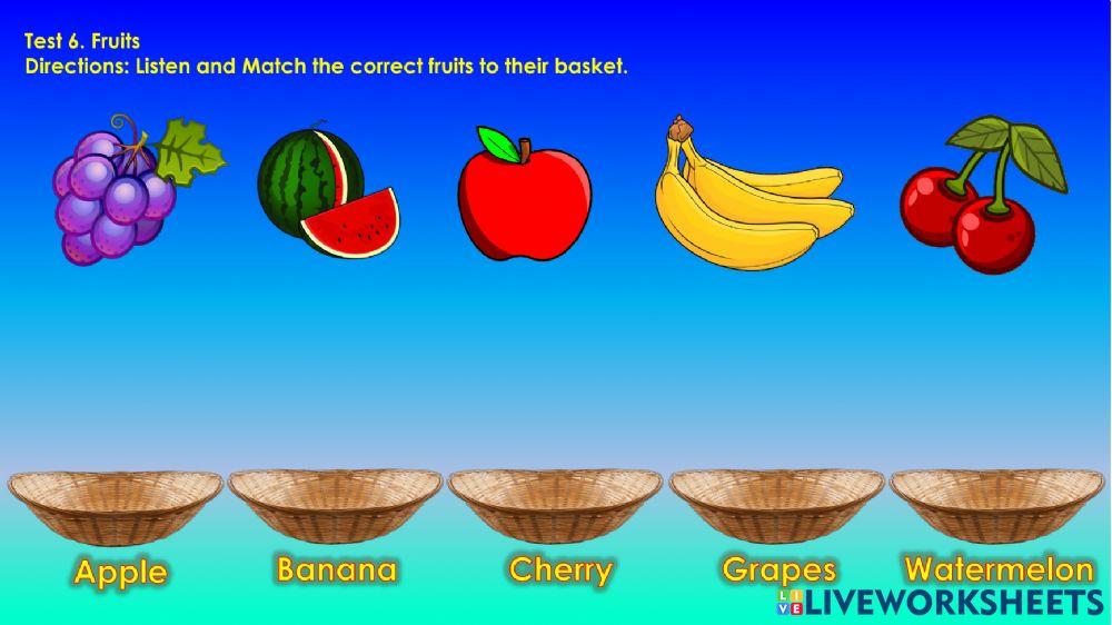 Assessment Test for Kindergarten 2 IEP