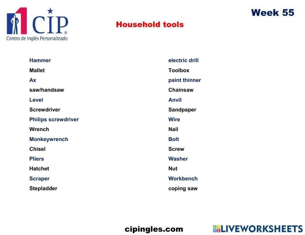 Phrasal verbs - vocabulary exams Week 55 worksheet