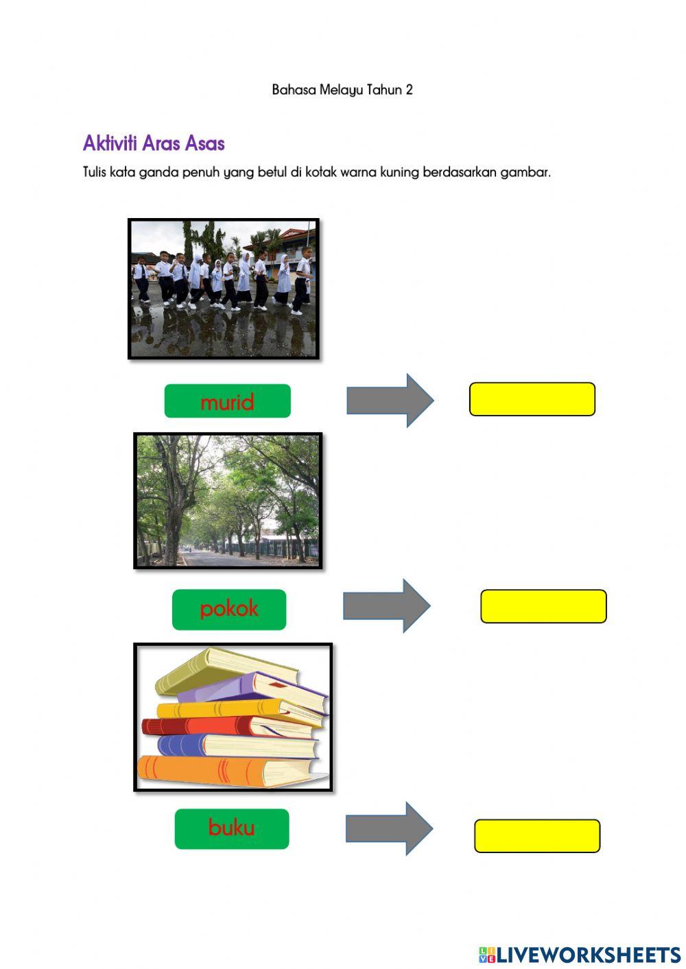 Kata Ganda Penuh Tahun 2