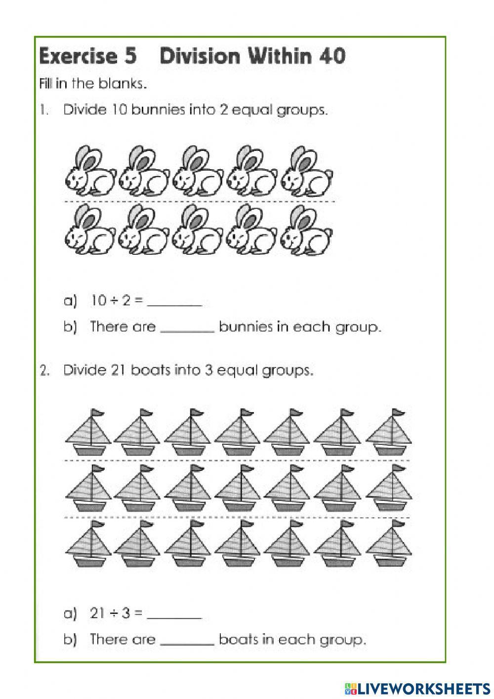 Maths-Multiplication and Division