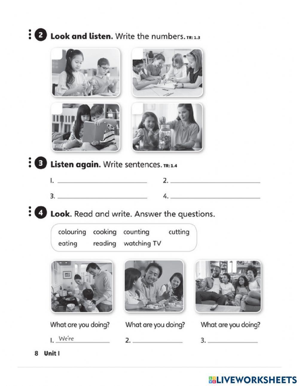 Unit 1: Fun in class