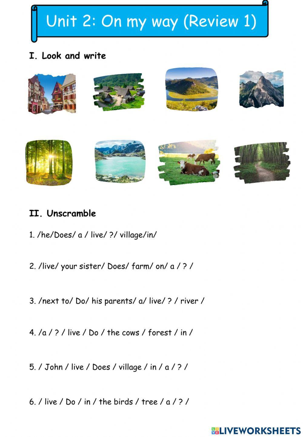 Phiếu TA cuối tuần