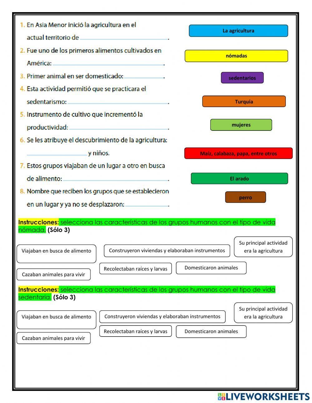 Bloque 1: La prehistoria. De los primeros seres humanos a las primeras sociedades urbanas.