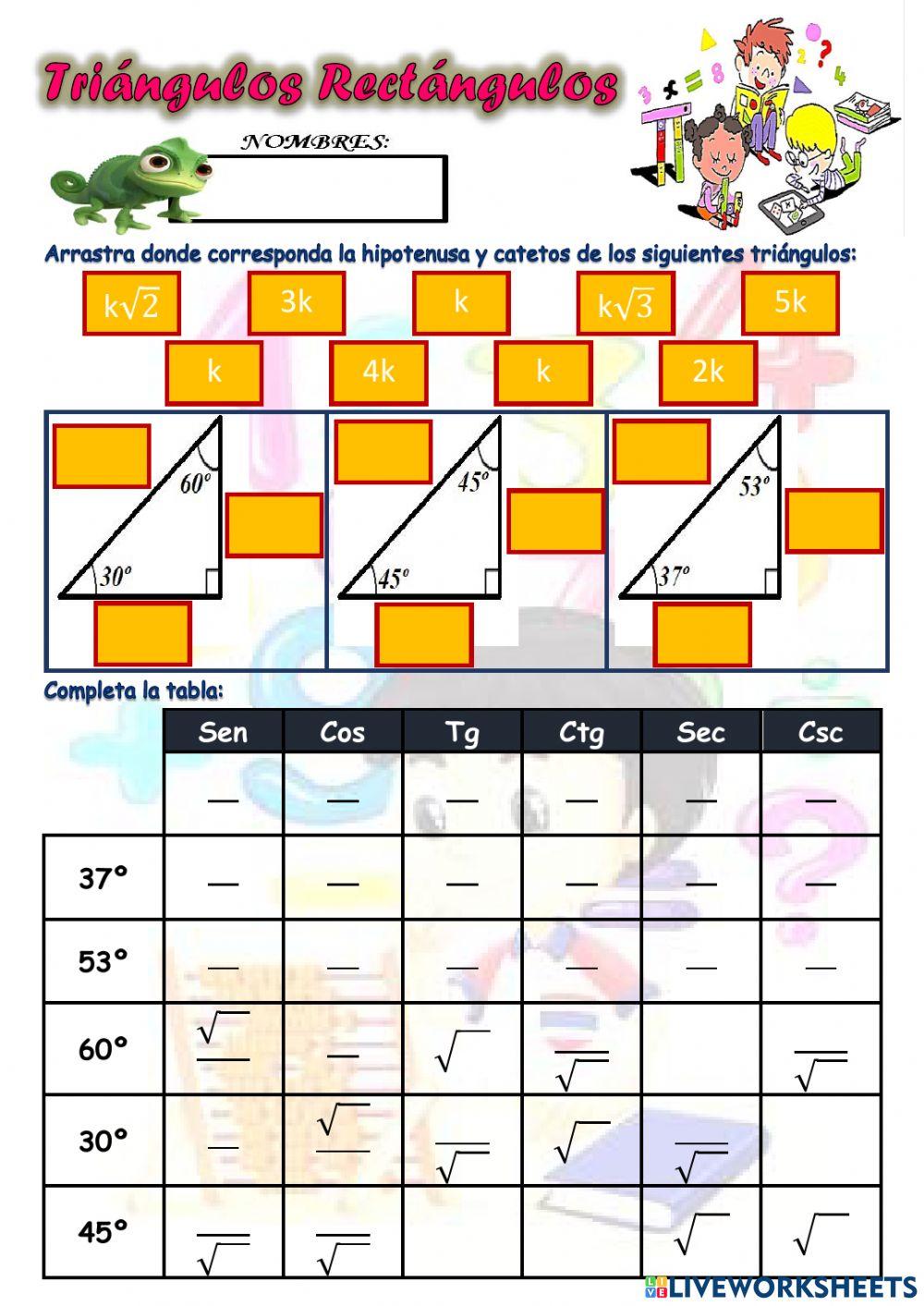 Triángulos Rectángulos