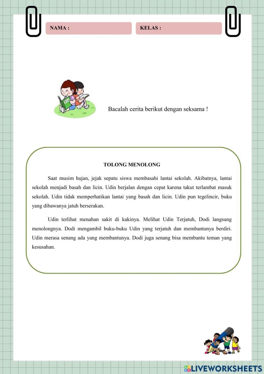 Lkpd Interaktif Kelas 5 Tema 4