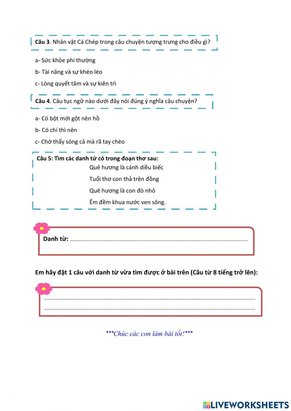 Vui tiếng việt cuối tuần