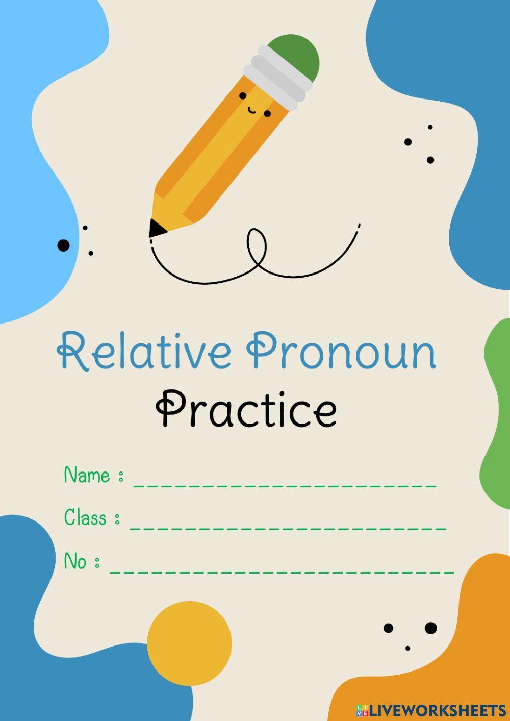 Relative Pronoun