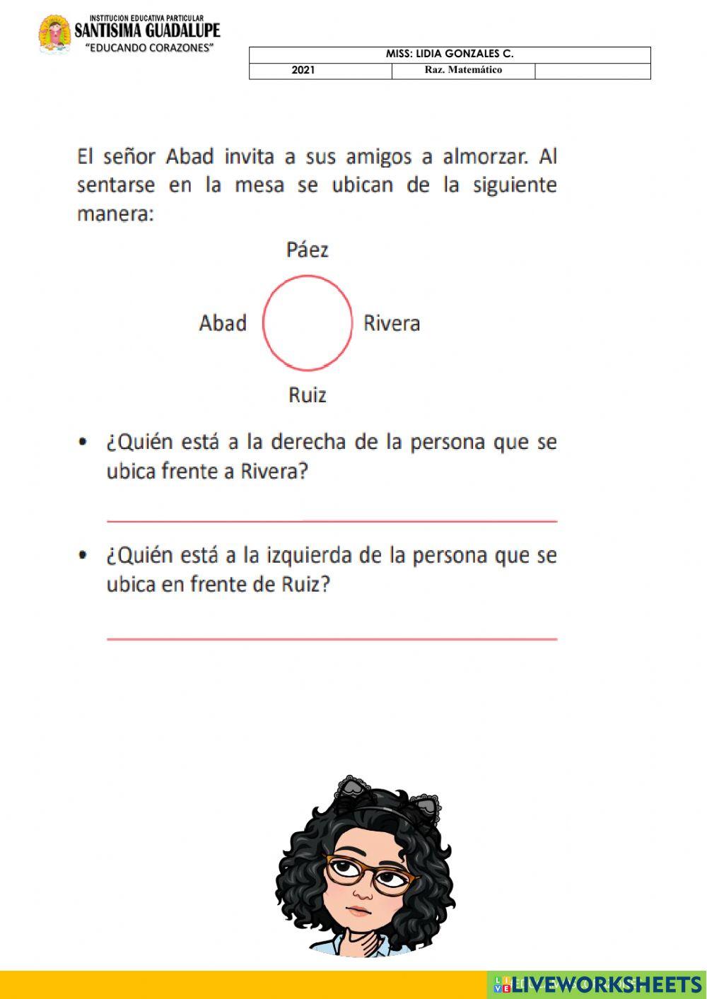 Orden de información III