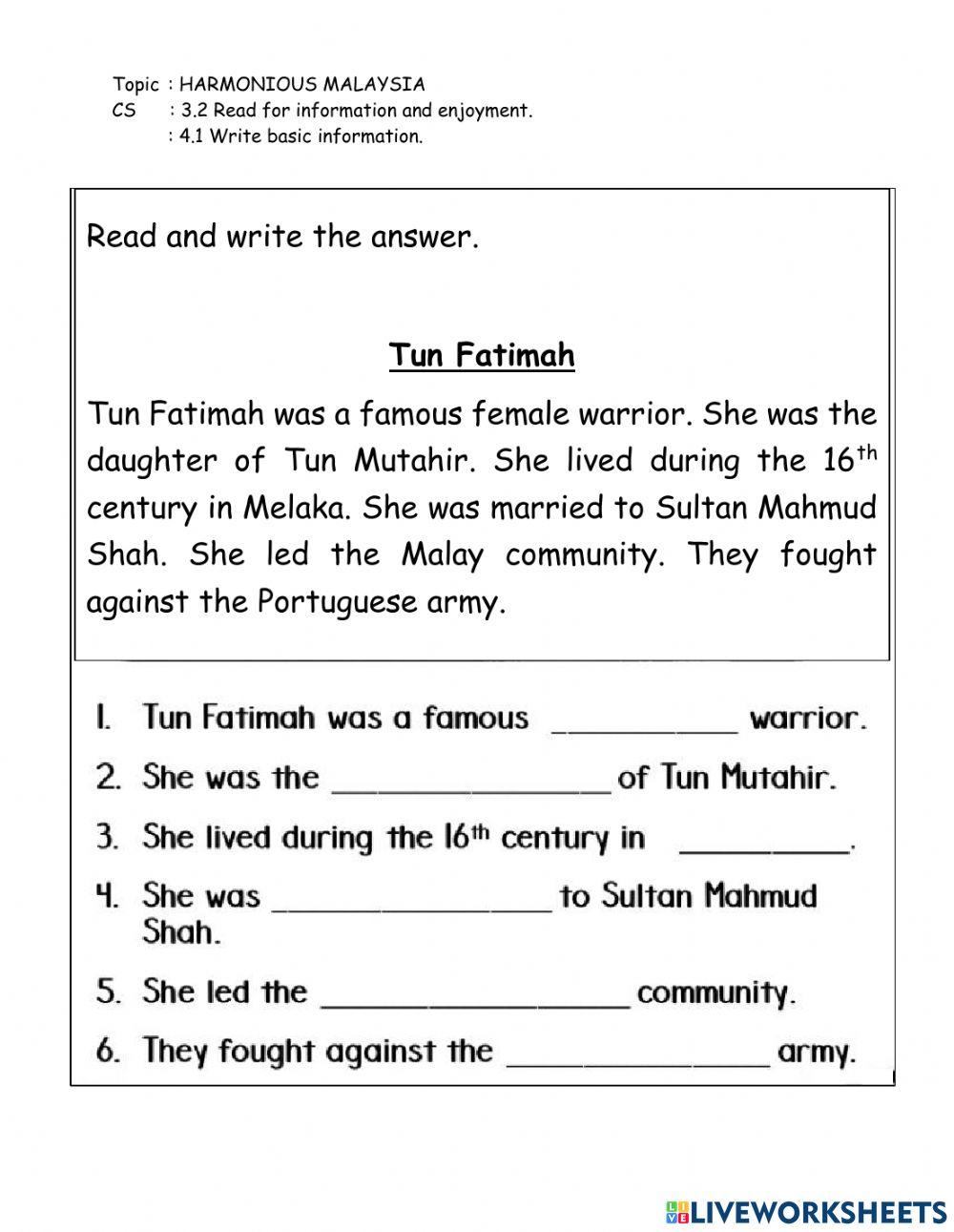 tun fatimah