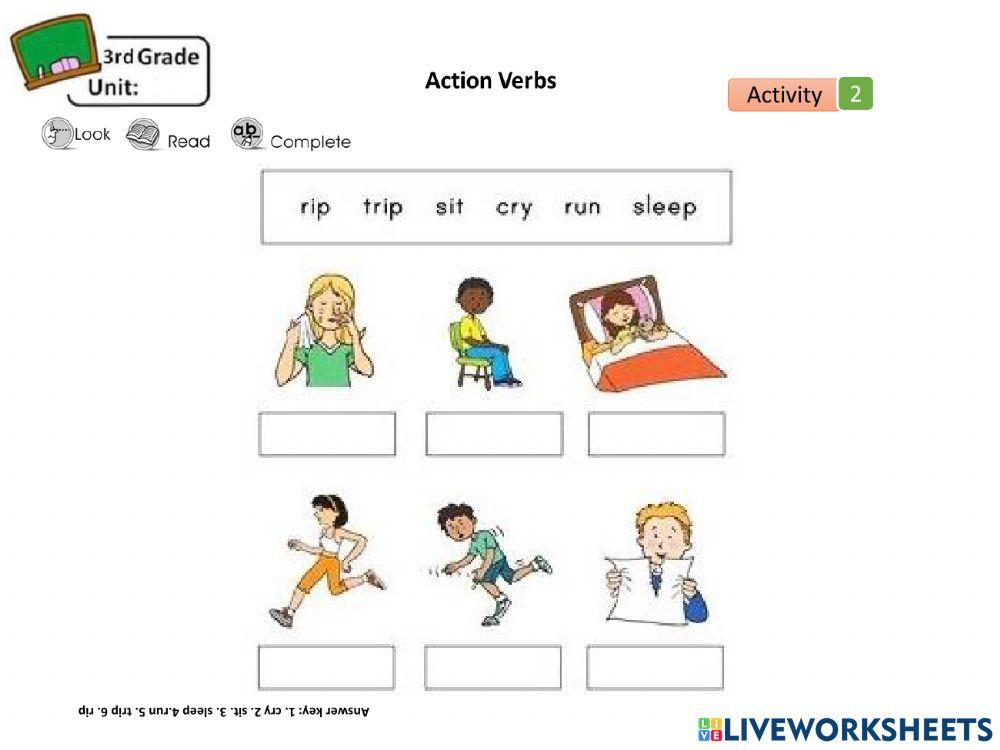 Action verbs
