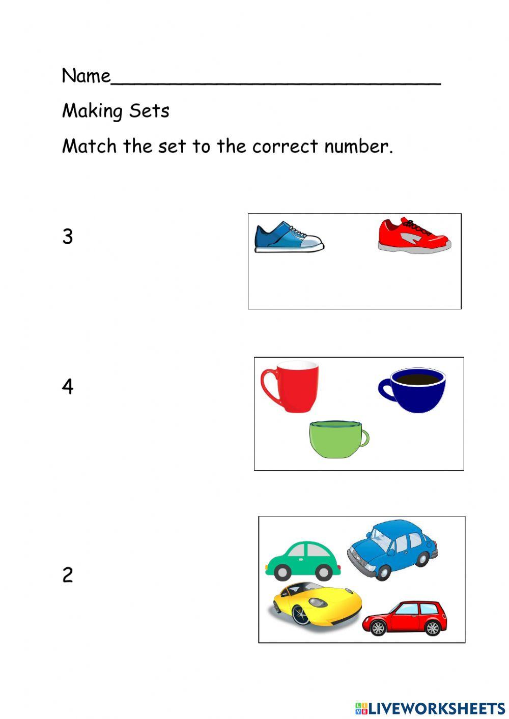 Match set to number