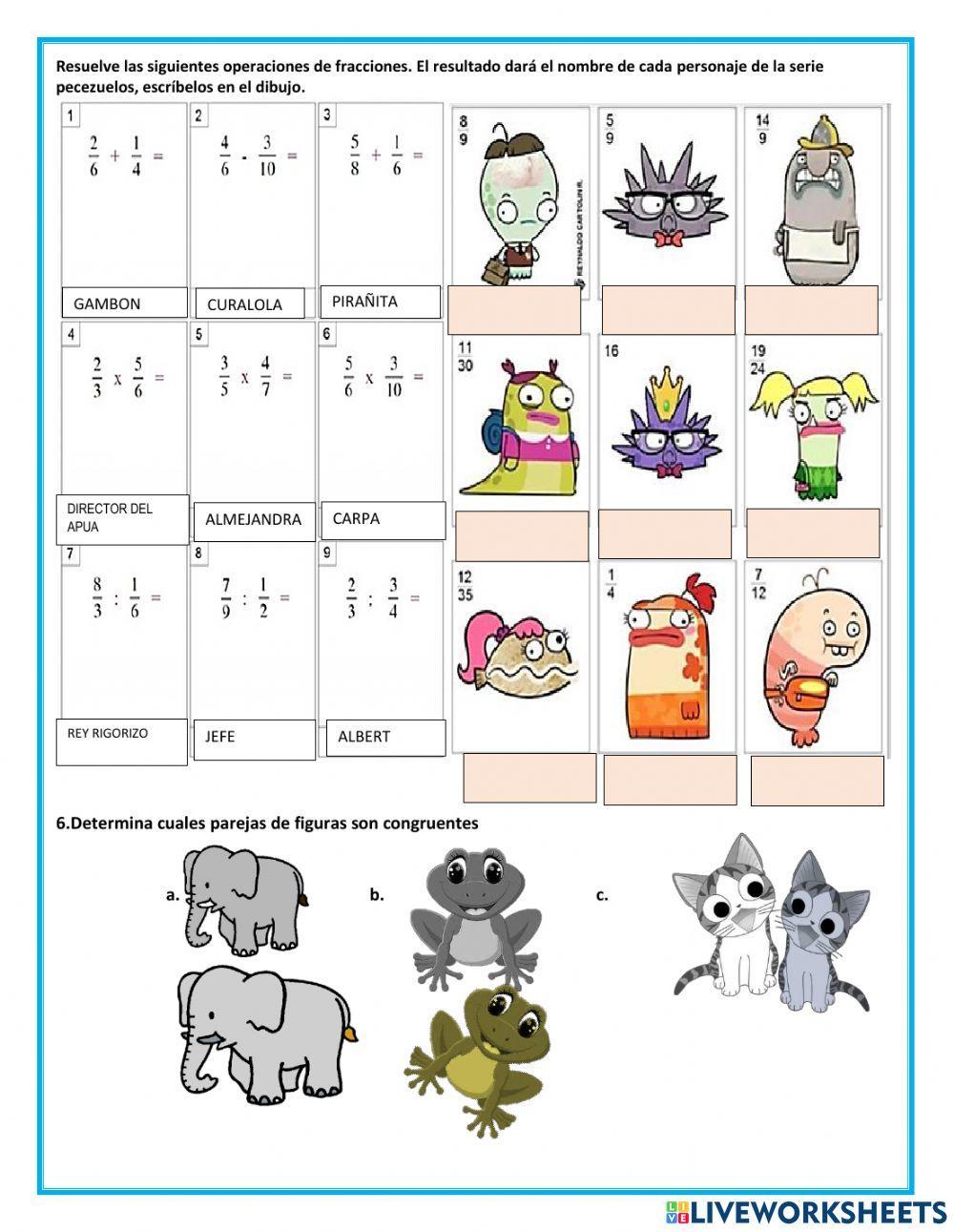 Plan de mejoramiento matemàticas periodo 3º grado 4º