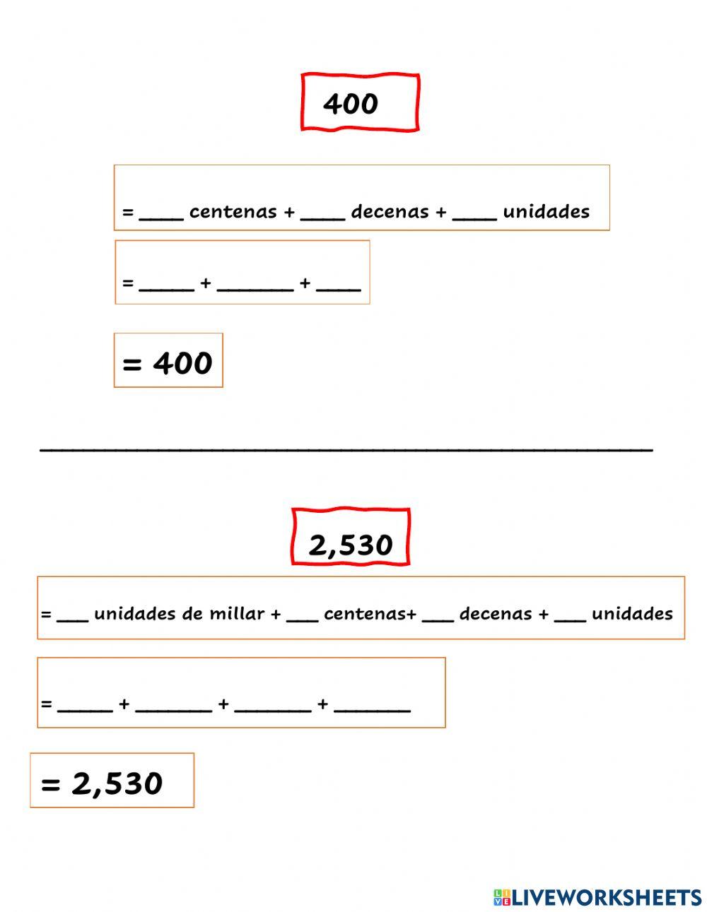Valor posicional capítulo 2