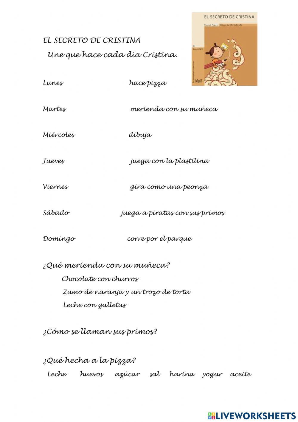 El secreto de Cristina