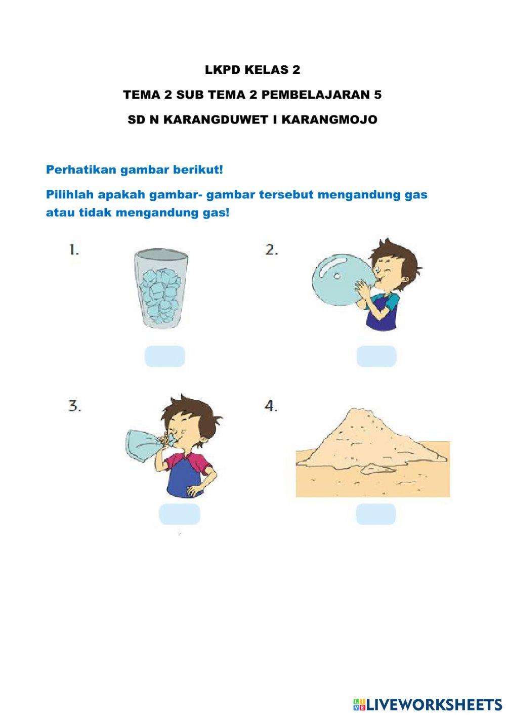 Kelas 2 Tema 2 Sub Tema 2