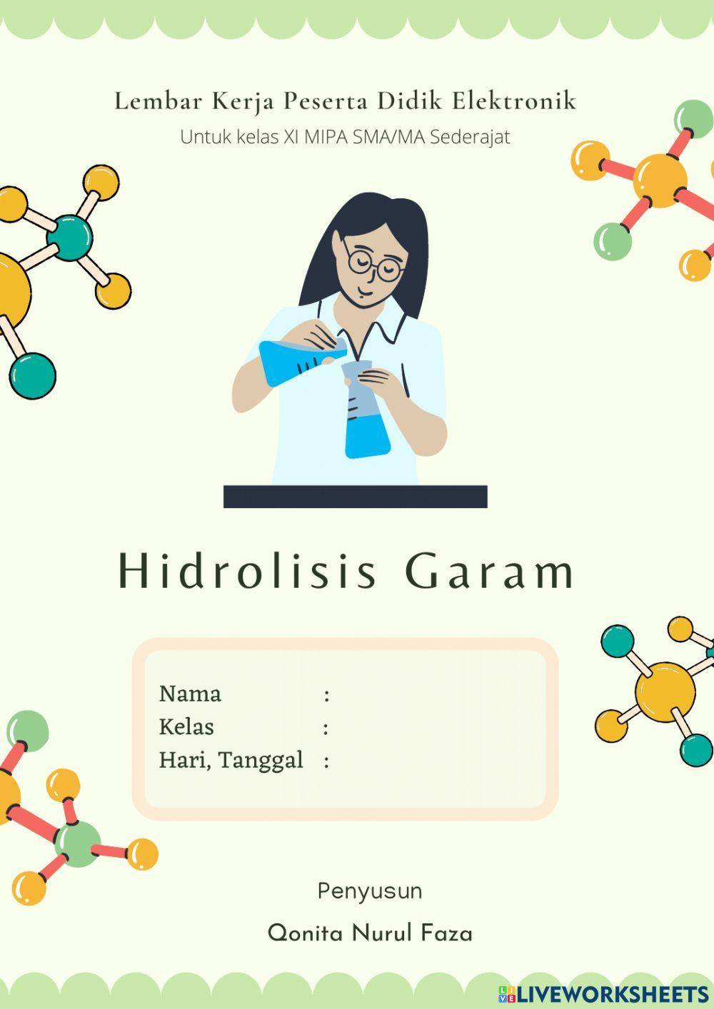 Hidrolisis Garam