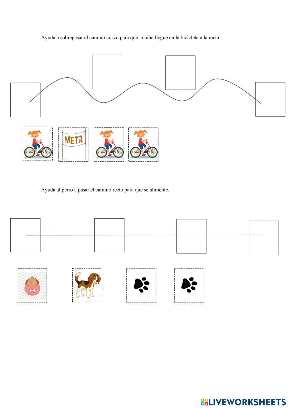 Líneas Rectas y Curvas