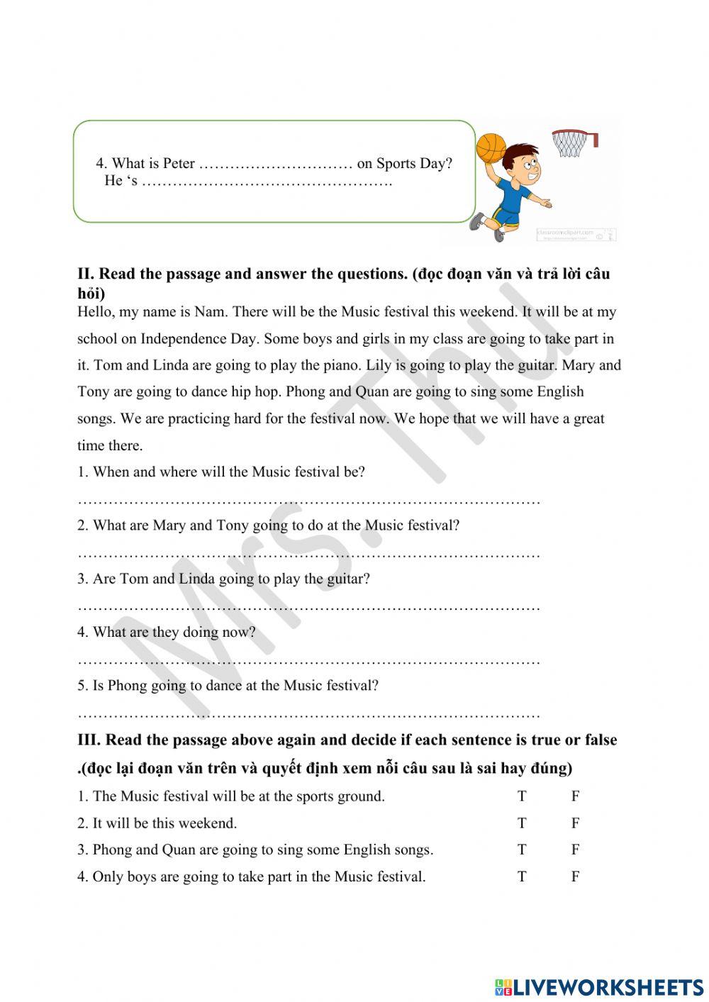 English 5 - unit 10 - test 3