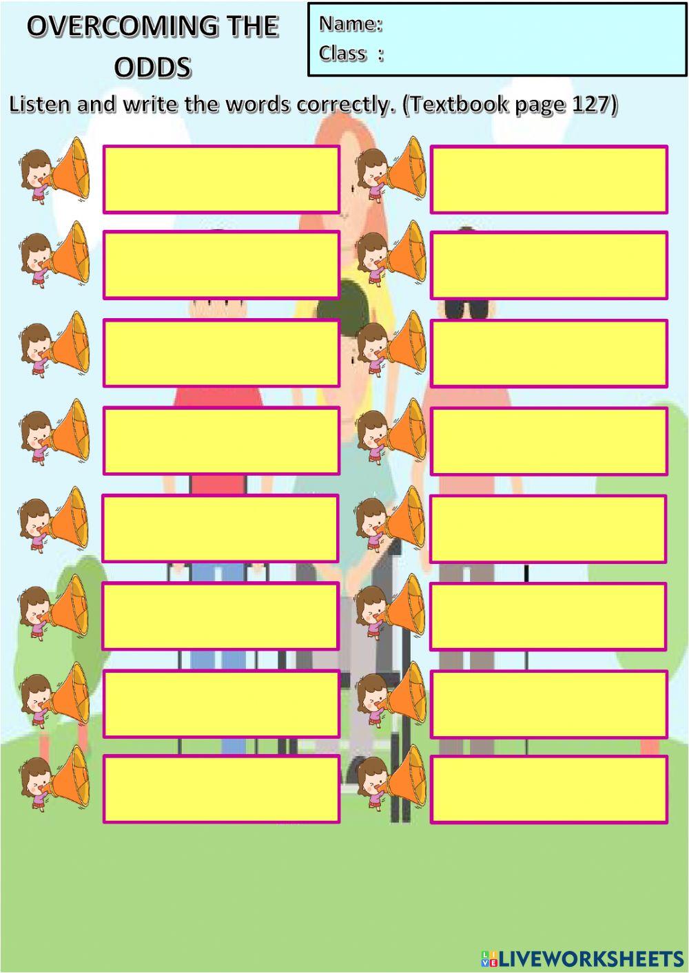 Year 6 Unit 13 Overcoming the Odds(Reading pamphlet)