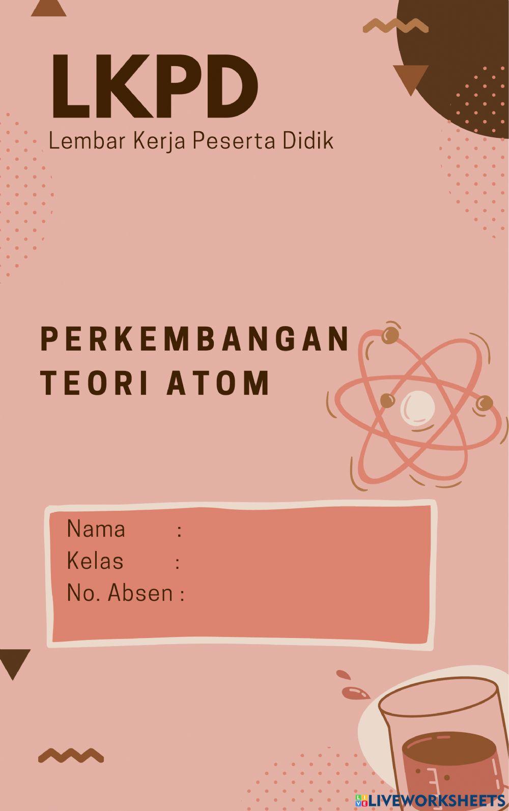 Perkembangan teori atom
