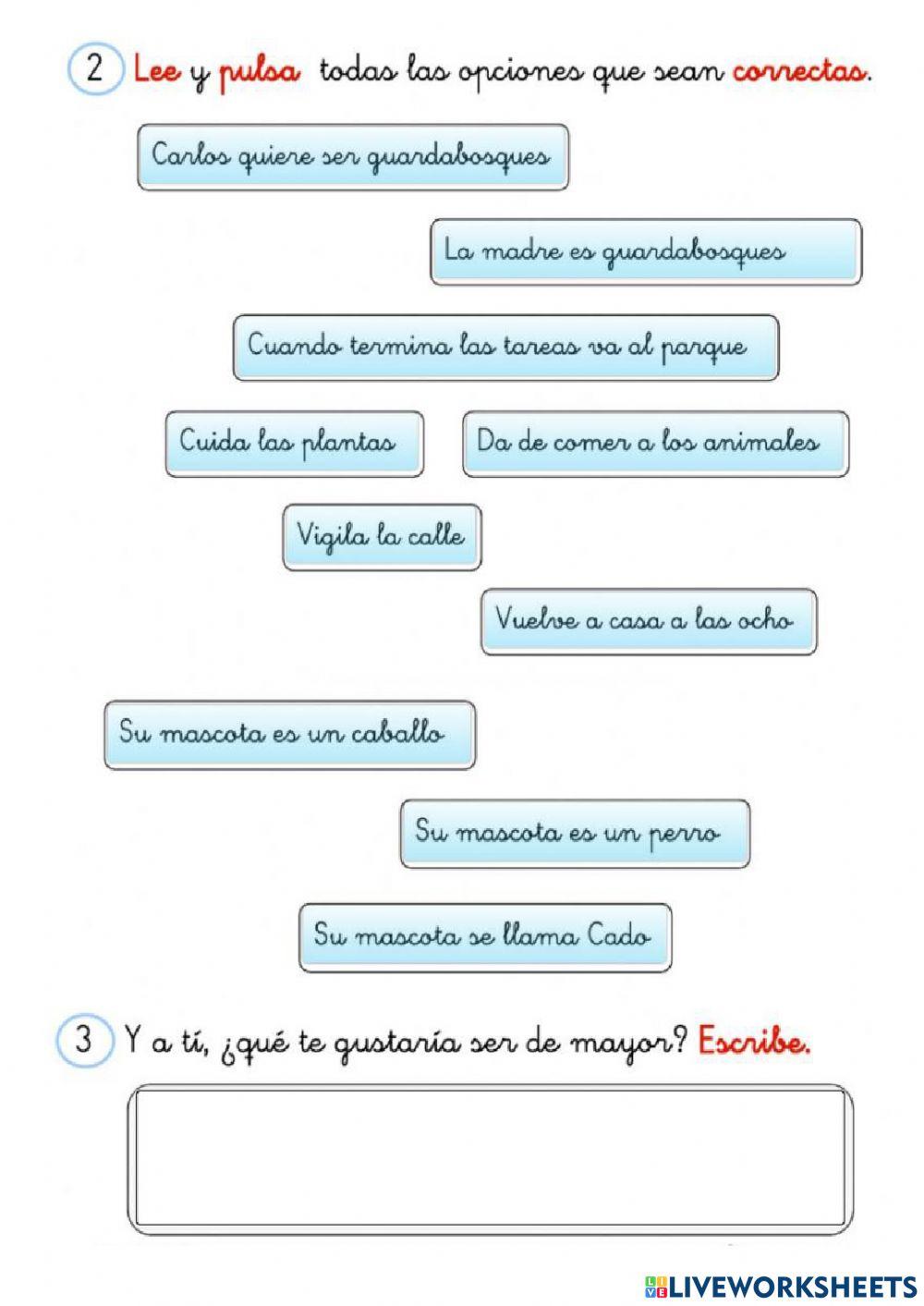 Examen de personal social