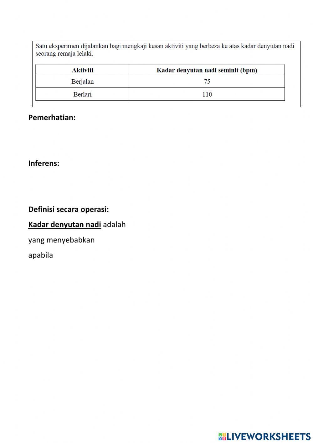 Kemahiran proses sains