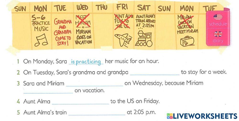 Be ving plan liveworksheets 1506225