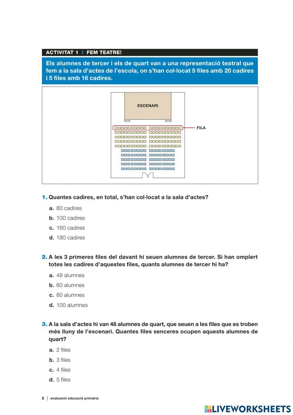 Competències Bàsiques Matemàtiques 2015