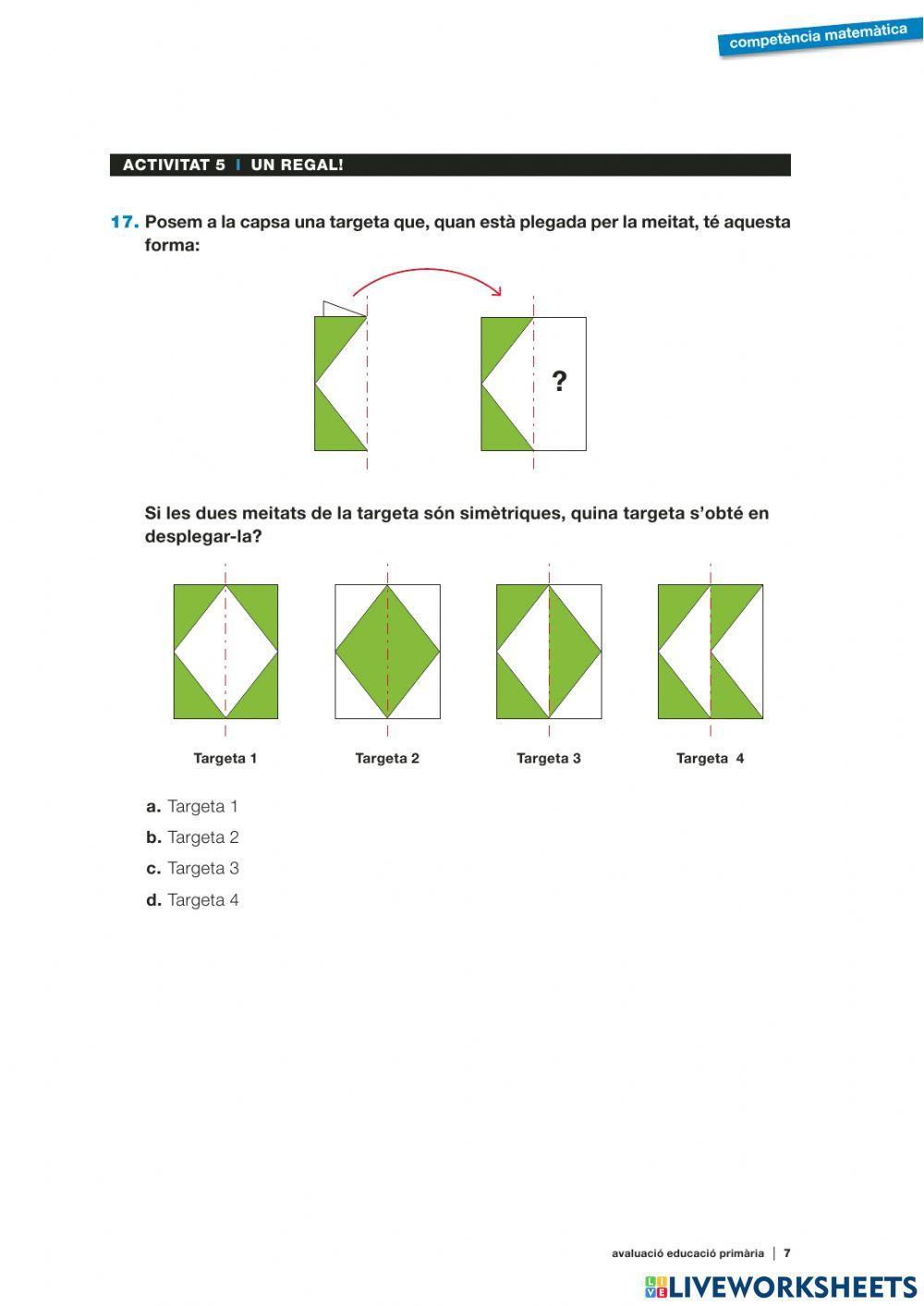Competències Bàsiques Matemàtiques 2015