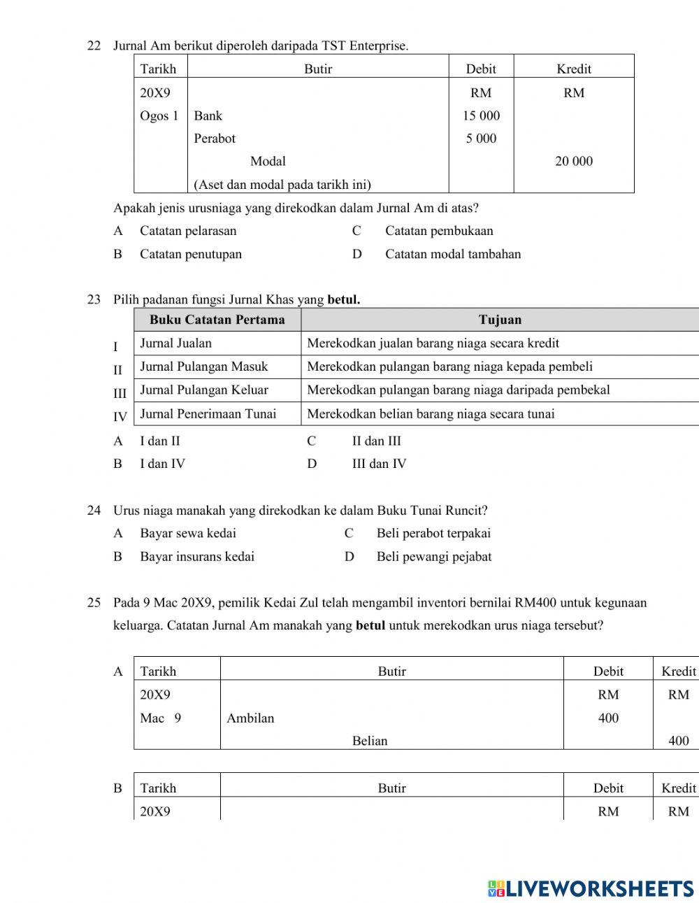 Prinsip akaun Pdpr Ting 4