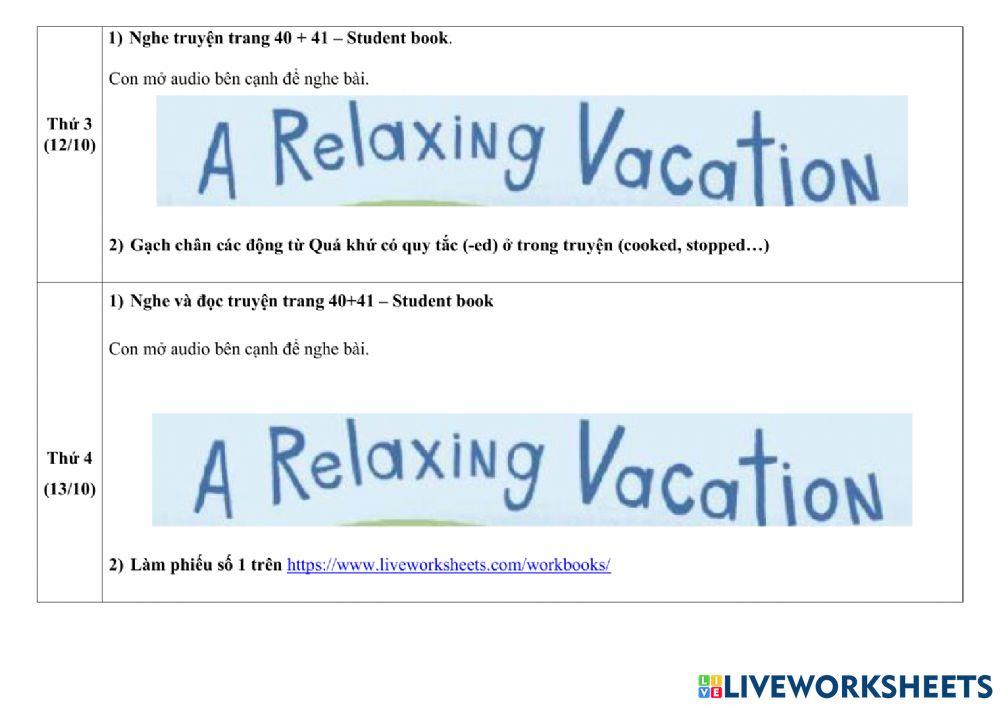 Phiếu Giao Bài TA Tuần 11 (11 - 15.19)