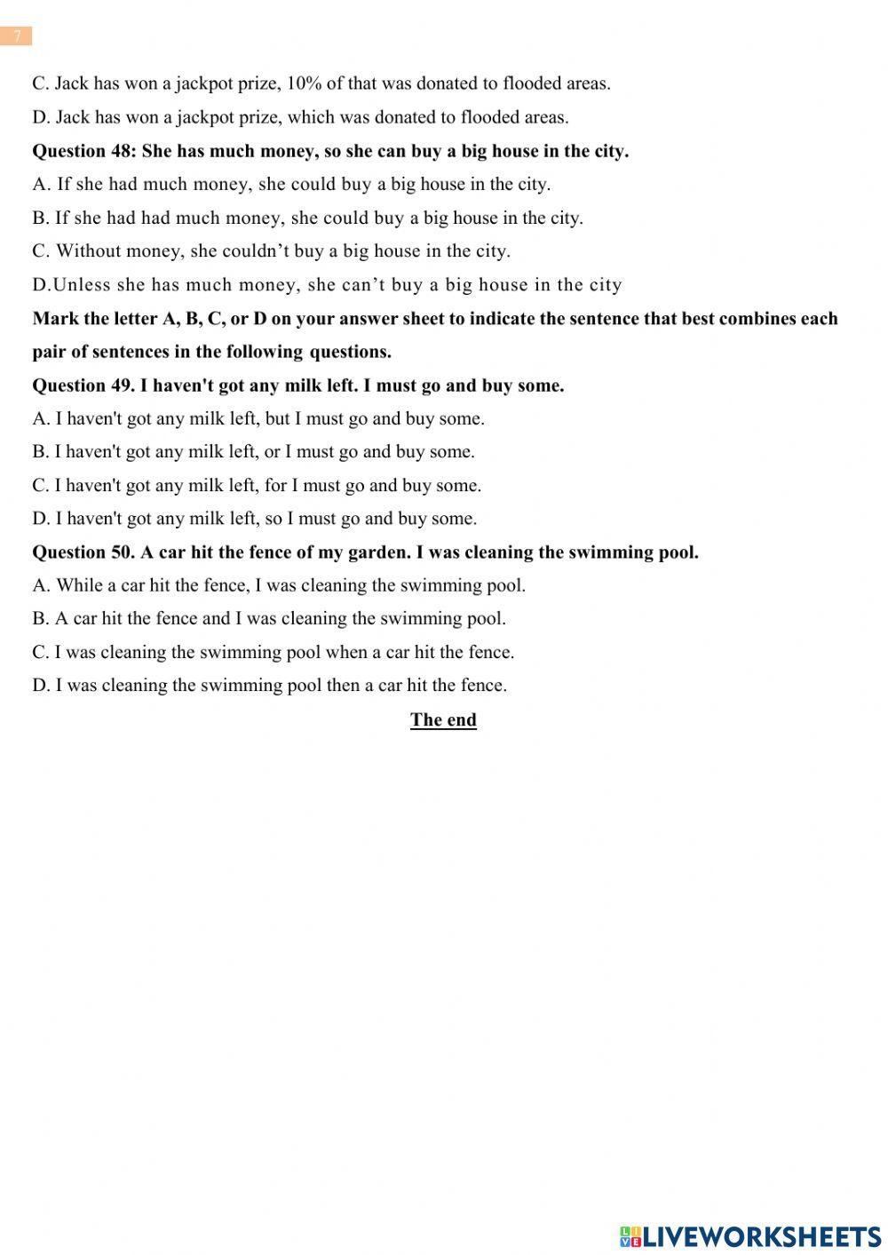 Revision for the mid-first term test-grade 12 – no5